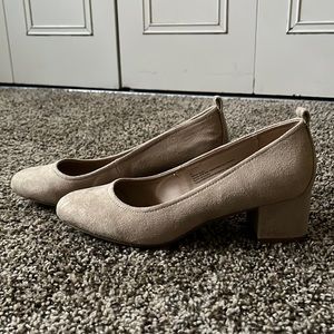 NWOT 2” Tan Heels